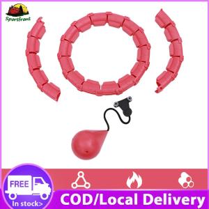 2Pcs 24 Sections Circles Ring with Auto-Spinning Ball Smart Circles Adjustable Detachable for Fitness Workout
