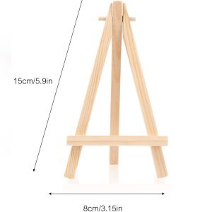 【Homior】Kids Drawing Board Tripod Desktop Folding Mini Easel Meeting Name Card Display Stand Mobile Phone Holder