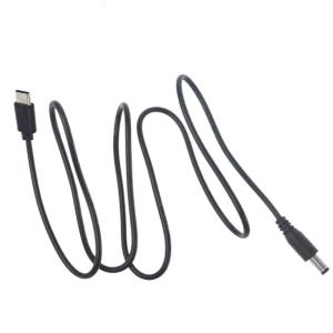 USB to DC 5.5x2.1mm Power Cable 3.3ft Barrel Jack Center Pin Positive Cord for Led and Peripheral Products