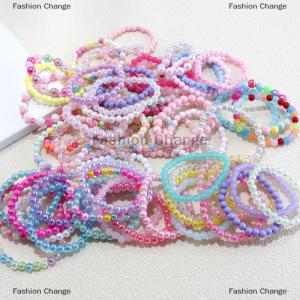 [COD] Fashion Change 10-30Pcs Colorful Beads Bracelet Kids Girls Birthday Party Favors Goodie Pinata Filler Baby Shower Wedding Guest Treat Gifts