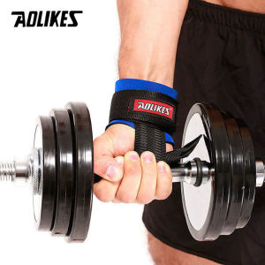 Dây Kéo Lưng Lifting Straps Aolikes 7638 Tập GYM Tập Deadlift Chân Mông Tập Xà Đơn - Linh Lee Sport