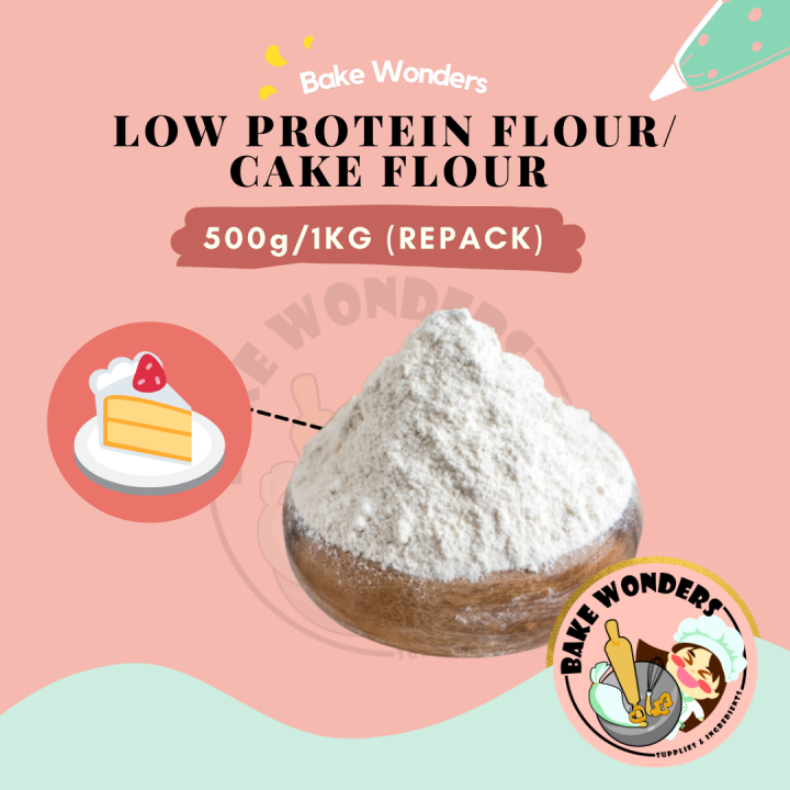 Cake Flour, Low Protein Flour, Flour, High Ratio Flour, 低筋面粉