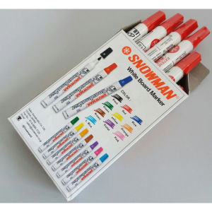 Klik-Beli Spidol Whiteboard Marker Snowman BG-12 Spidol Papan Tulis