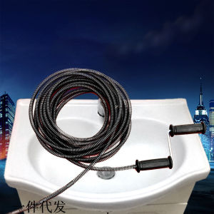 งูเหล็ก งูเหล็กทะลวงท่อตัน อ่างล้างหน้า งูเหล็กล้วงท่อ สปริงทะลวงท่อ ราคา ถูก ความยาว 15 เมตร เส้นผ่าศูนย์กลาง15 mm