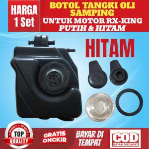 TABUNG OLI SAMPING BOTOL KEMPIS OLI SAMPING RX KING MASTER  MOTOR RX KING PLASTIK TEBAL