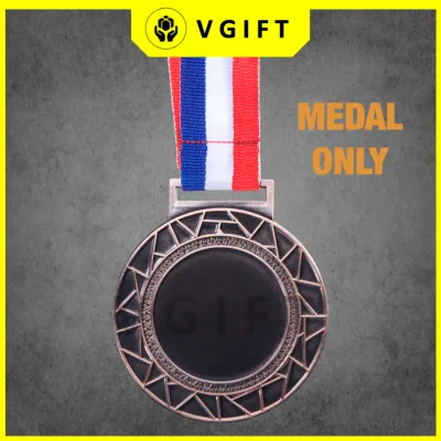 [KL SELLER] Custom Metal Medal Besi Murah Medal Custom Medal Besi Badminton Bola Sepak Bowling Pingat