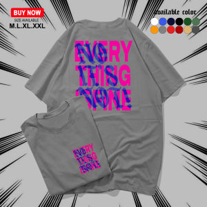 KAOS DISTRO [KATA-KATA] EVERY THING ISFINE - KAOS PRIA DAN WANITA LENGAN PENDEK UKURAN M.L.XL.XXL ATASAN KERAH BULAT BERBAHAN KATUN - ATASAN PRIA WANITA COD