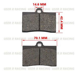 USER-X Universal motosikal cakera brek pad brek depan belakang cakera brek pad blok kasut skuter cm125 tzr ab pam honda srz 150