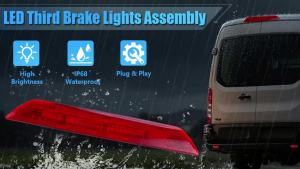 OKLPF Third Brake Lights Compatible With 2014-2023 Ford Transit 150