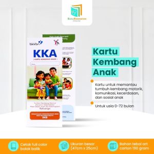 KKA TERBARU 2024 - Kartu Kembang Anak untuk usia 0-6 tahun (PAUD/TK)