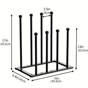 Free Standing Shoe Racks - Black Metal Boot Rack Shoe Organizer for Dorm Room Closet Entryway Bedroom Patio Outdoor Hallway Black Shoe Rack Organizer