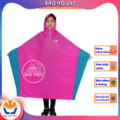 Áo mưa TUỔI TEEN chính hãng Sơn Thủy áo mưa choàng cho trẻ em 1m4-1m52 áo mưa trẻ em 12-16 tuổi baoho247