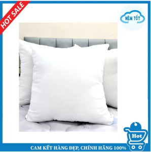 ✨ Ruột gối vuông gòn hơi cao cấp siêu êm bồng căng có khóa khéo gối vuông tựa lưng nghỉ trưa ngồi văn phòng giá tốt - Nệm Tốt