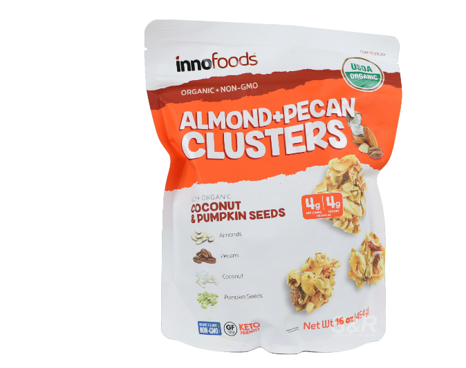 Inno Foods Organic Almond Pecan Clusters