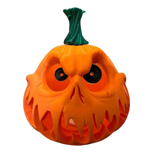Nhựa bí ngô điêu khắc bí ngô Halloween bức tượng nhỏ trang trí cho bên centerpieces và theo mùa hiển thị