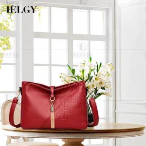 IELGY Túi Da Mềm Một Vai Cho Mẹ Túi Đưa Thư Thanh Lịch Thời Trang Quà Tặng Đơn Giản Và Thời Trang Tua Rua Bằng Da Pu