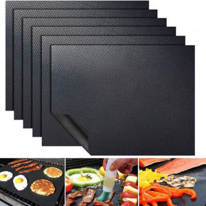 GG Reusable Non-stick BBQ Grill Mat Barbecue Baking Liners Kitchen Tool
