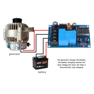 Xh-m604 mô-đun điều khiển cho DC 6-60V lưu trữ lithium sạc công tắc điều khiển cho mạch bảo vệ