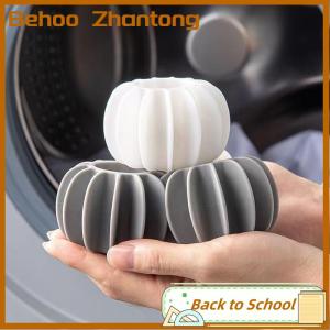 Behoo 5PCS Reusable Silicone Laundry Ball Clothes Hair Cleaning Tools Pet Hair Remover Washing Machine Cat Hair Catcher Laundry Ball
