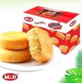 ขนมเปี๊ยะไก่หยอง และ ขนมเปี๊ยะหมูหยอง MD ขนมเปี๊ยะไส้ไก่หยอง M&D เอ็ม&ดี 12 ชิ้น x 42 กรัม. 