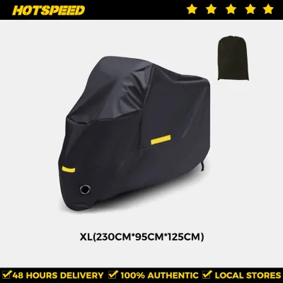 HOTSPEED Motorcycle Cover Waterproof and Sunproof for Honda Click 125i/Yamaha/Ducati/Kawasaki KTM Aerox 155/NMAX/RAIDER/ADV/SKYDRIVE/MIO i125/SNIPER/PCX Motor Cover Waterproof