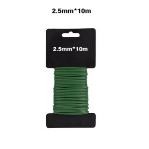 ลวดดัดบอนไซ ลวดดัดต้นไม้ขนาดเล็ก ลวดดัดกิ่งไม้ มีหลายขนาด ห่อหุ้มด้วยยางนุ่ม ลวดมัดกิ่งไม้ ลวดมัดต้นไม้ ลวดรัดต้นไม้ ลวดเอนกประสงค์ ลวดผูกบิด ลวดนิ่ม ลวดอ่อน