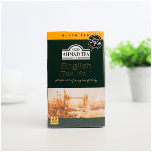 AHMAD TEA ENGLISH TEA #1 ALU 20 teabags (40GRAMS)