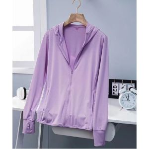 Men and Women Outdoor Sun Protection Jacket UPF50+ Windbreaker with Hood