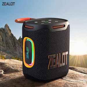 ZEALOT S122 Portable Bluetooth Speaker 6000mAh Waterproof IPX6 Heavy Bass Long Playtime Type-C