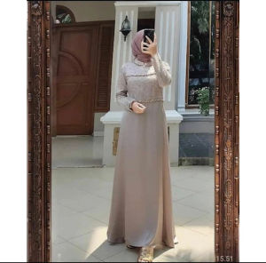 Tiara Dress Gamis Barukat bordel Mutiara Terbaru / Gamis Midi Termurah / Gamis pesta Lebaran Terbaru Termurah / Long Dress / Dress Maxi / Gamis Barukat Kondangan