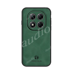 REDMI Note 15 Pro+ 5G Matte Plain Leather Phone Case For Redmi Note 14 15 Pro Pro+ Note14 Note15 Pro Plus 4G 5G Metal Car Holder Back Cover For Redmi Note14Pro+ Note15Pro+ 5G Casing