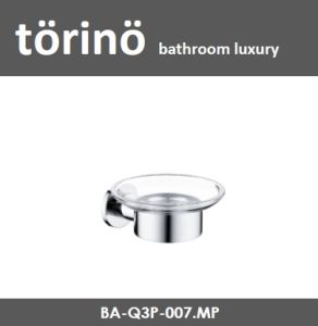 torino Premium Bathroom Accessories Stainless Steel 304 Glass Soap Dish Q3P Series Pemegang Rak Sabun 肥皂架