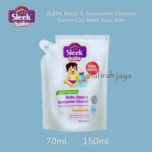 SLEEK Sabun Cuci Botol Susu Bayi 450ml 900ml murah terbaru promo