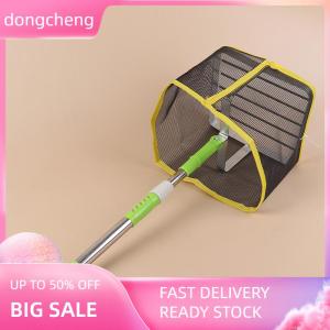 dongcheng Xách tay 180 độ góc có thể điều chỉnh vuông ping pong bóng picker Telescopic thép không gỉ bóng bàn bóng Catcher