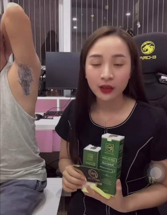 Kem tẩy lông nano gel