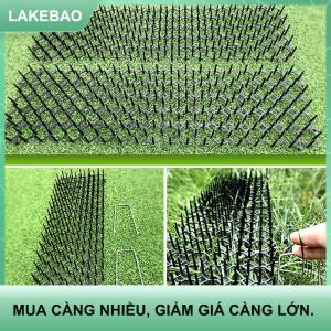 【LAKEBAO】 Vườn mèo scat mat chống mèo Dog Repellent Mat răn đe Spike Mat vườn cung cấp