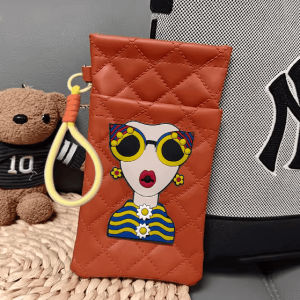 Personalized Double Layer Eyeglasses BagNew models Automatically closed glasses storage bag  Anti-scratch and wear-resistant glasses storage bag Automatic magnetic closure glasses bag Large capacity multifunctional glasses ca
