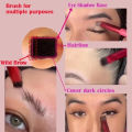 Kuas alis pipih mua sikat tegak miring tebal kotak lurus waterproof eyebrow eyeliner brush lembut yang bagus rapihin alis ngebentuk concealer. 