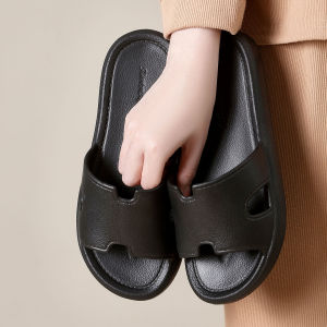 [Free Shipping] Summer non-slip silent flat slippers for men new outdoor soft-soled EVA slippers bathroom couple shoes for women