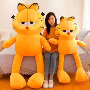 40/60cm Cartoon Cute Soft Garfield Doll Cat Plush Toy Kids Gift