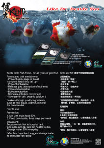 CZ Kenta GoldFish Food Makanan Ikan Emas Sinking 1.5mm - 150g