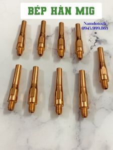 [ 10 CHIẾC ] BÉP HÀN MIG M6*45*0.8/1.0/1.2