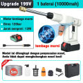 Reaim 299V Jet Cleaner Tekanan Tinggi Alat Cuci Motor Mobil Cuci Steam Mobil dan Motor alat cuci mobil Portable. 