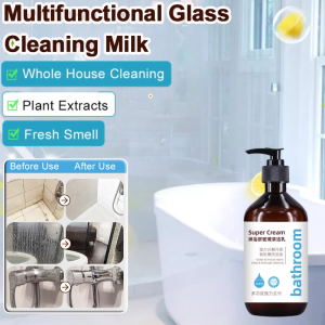 Glass Cleaning Shower Household Cleaner Streak Free Shine Restorer Household MultiPurpose Glass Scale Removal