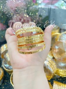 Vòng ngôi sao 3 chấm chuẩn màu 18 cao cấp K547