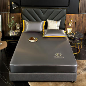 SUNLIGHT HOME Ice Cooling Bedsheet With Pillow CaseSummer Sleeping Bed Sheet SetFitted Bed Sheet SetMattress Protector