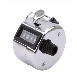 Handheld Tally Counter Mechanical Hand Counter Manual Mechanical Clicker With Finger Ring