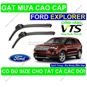 Gạt Mưa Silicon Nano Kính Lái Ford Explorer Cặp Gạt Mưa K.ính Lái Ford Explorer Có Đủ Size C.ho Các Đời Xe Explorer
