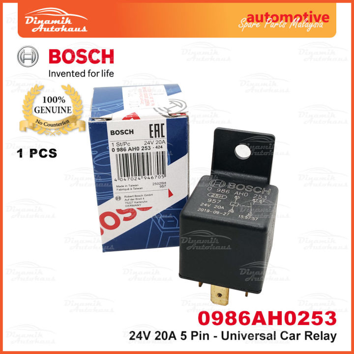 Universal Automotive Car Truck Lorry Relay 24V 20A 5 Pin Bosch Relay ...