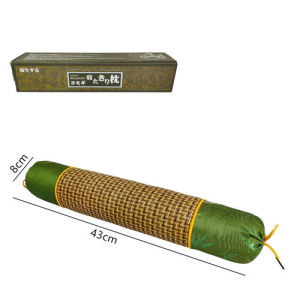 Mug wort Woven Cooling Cylindrical Neck Pillow
